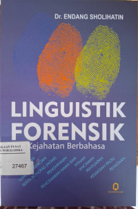 Image of Linguistik Forensik Kejahatan Berbahasa