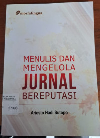 Menulis dan Mengelola Jurnal Bereputasi