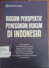 Ragam Perspektif Penegakan Hukum Di Indonesia
