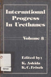 International Progress In Urethanes: Volume 3