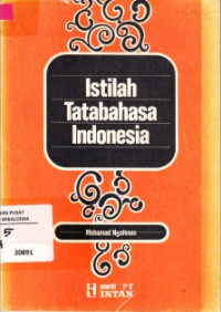 Istilah Tata Bahasa Indonesia