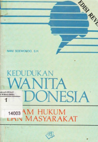 Kedudukan Wanita Indonesia Dalam Hukum dan Masyarakat