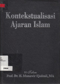 Kontekstualisasi Ajaran Islam