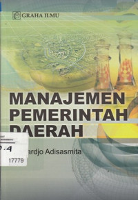 Manajemen pemerintahan daerah