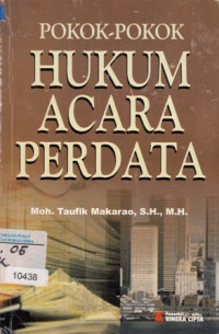 Pokok- Pokok Hukum Acara Perdata