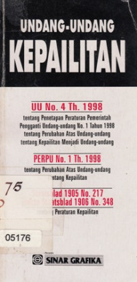 Undang-Undang Kepailitan